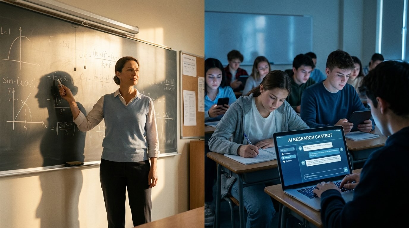 Entre pantallas y clics: la concentración en el aula en riesgo